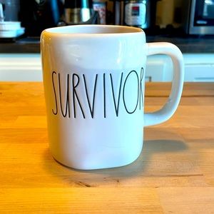 Rae Dunn “Survivor” mug. Great condition. For the survivor in your life.